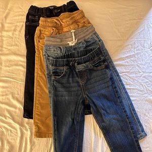 Bundle of Cat & Jack + Jumping Beans Boys 3t Pants